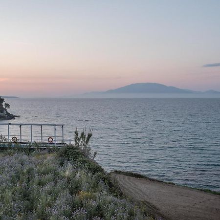 Bellezza Del Mare Apartment Amoudi Bagian luar foto